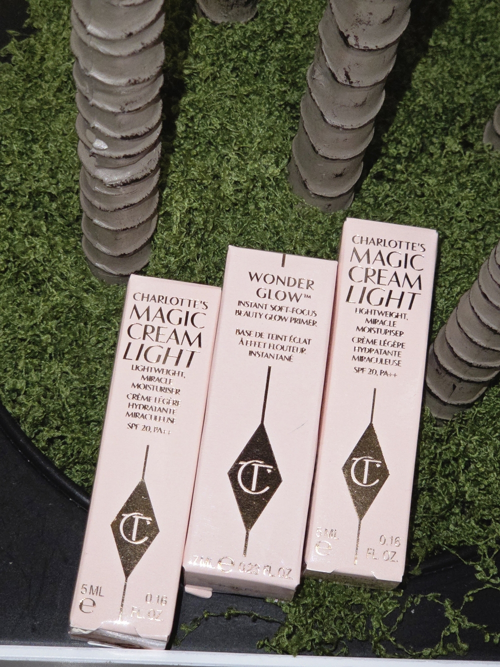 Charlotte Tilbury Magic Cream Light + Wonder Glow Duo Set – 5ml & 7ml – New